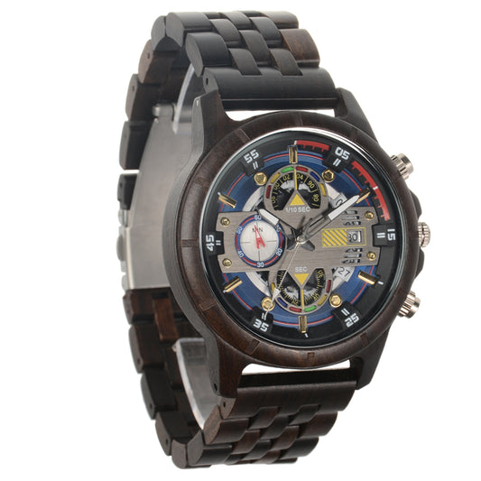 Ebony men's watch