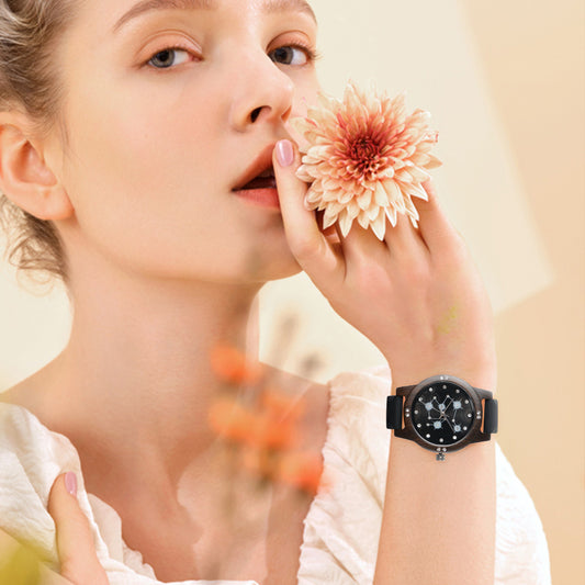 Casual Women's Gypsophila Colorful Quartz Watch OEM
