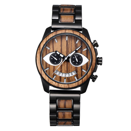 Black Oak Men Chronograph  Powell-Black Oak Men