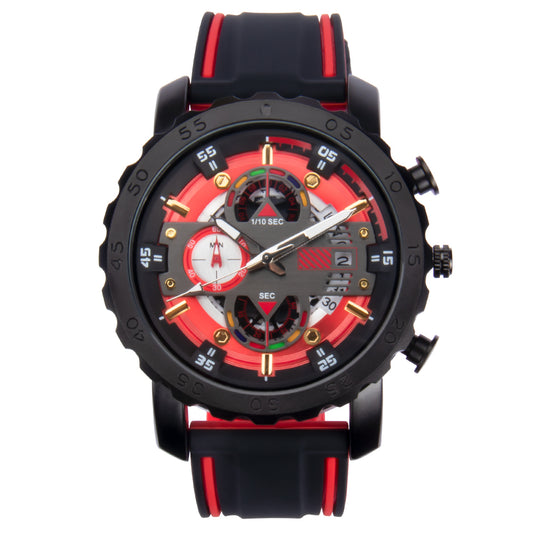 Men's Quartz Waterproof Watch with Large Dial