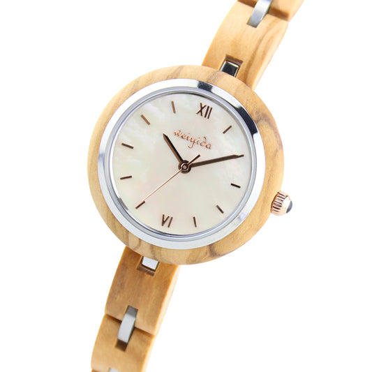 wrist watch women Japan watches lady bamboo watches
