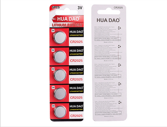 shifenmei CR2025 3V Lithium Battery(10-Pack)