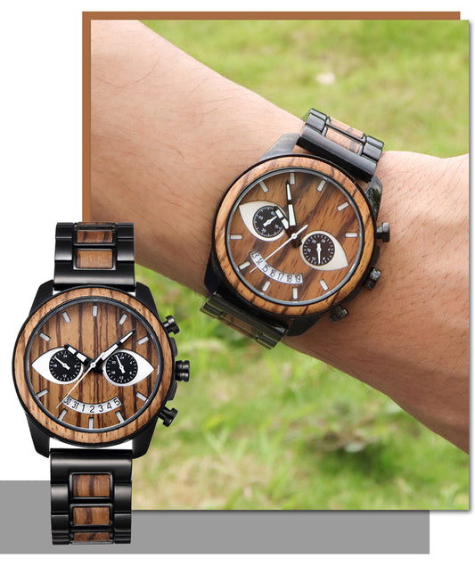 Black Oak Men Chronograph  Powell-Black Oak Men