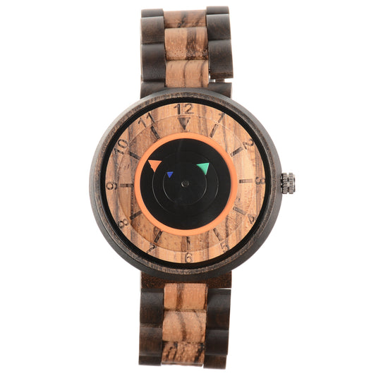 wooden watch Custom Logo Wrist Watch Strap with wood watch for men