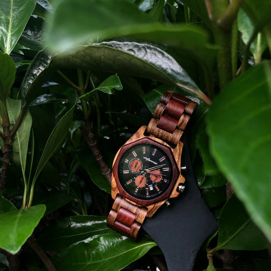 Types of woods we use in our wood watches