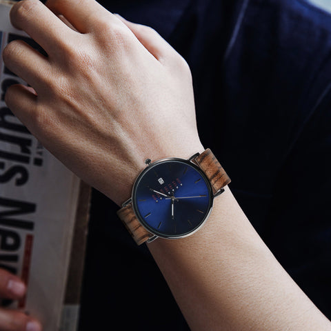 Shifenmei S5537 Classic Wooden Watch