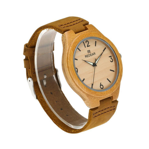 Bamboo & Wooden Love Watches – Stylish Unisex Pair for Couples (His & Hers)