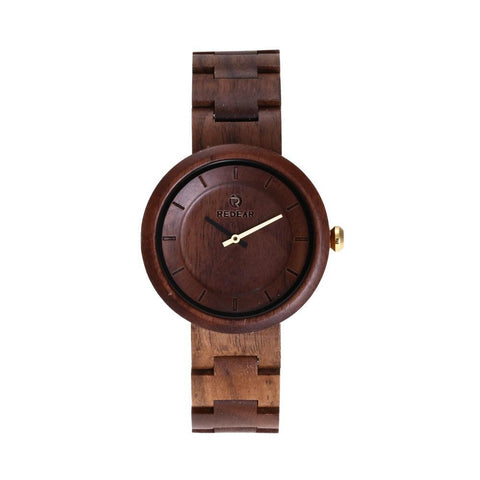 Handcrafted Men's Wooden Watch - Natural wooden band - Japanese Quartz Movement - Adjustable & Lightweight - Perfect Eco-Friendly Gift for Him