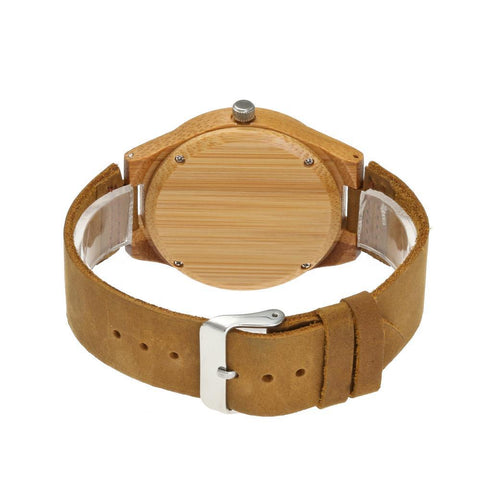 Bamboo & Wooden Love Watches – Stylish Unisex Pair for Couples (His & Hers)