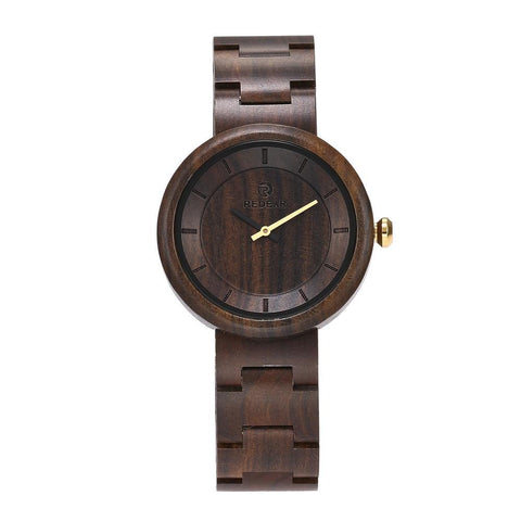 Handcrafted Men's Wooden Watch - Natural wooden band - Japanese Quartz Movement - Adjustable & Lightweight - Perfect Eco-Friendly Gift for Him