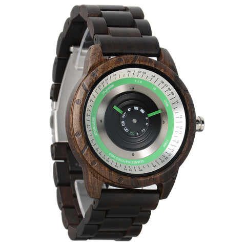 Wristwatches Fashion Wooden Watch Men Luxury Stylish Wood Camera Dial Quartz Watches Couple