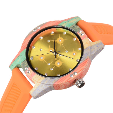 Casual Women's Gypsophila Colorful Quartz Watch OEM