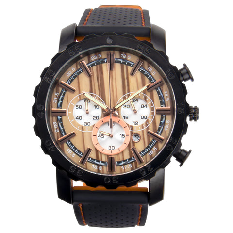 Fashionable Waterproof Multifunctional Alloy Wooden Watches Suitable for Any Occasion