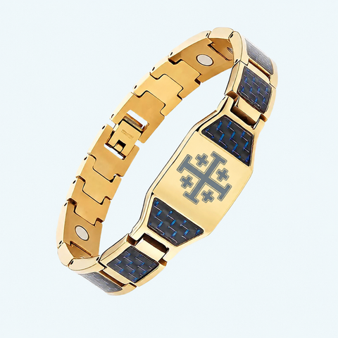 Men’s Jesus Cross Bracelet – Meaningful Faith Gift for Him，Wear Your Faith. Every Day.