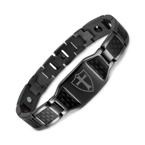 Men’s Jesus Cross Bracelet – Meaningful Faith Gift for Him，Wear Your Faith. Every Day.