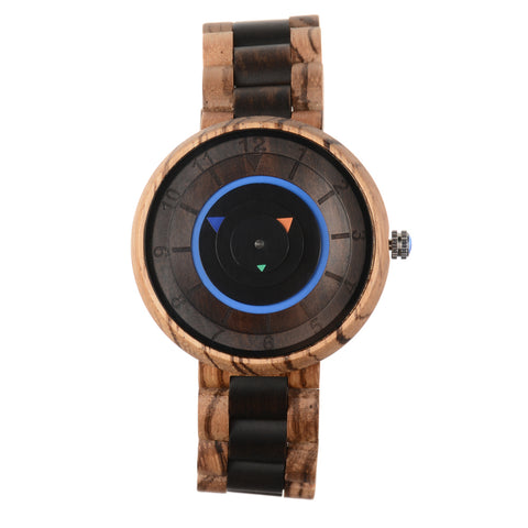wooden watch Custom Logo Wrist Watch Strap with wood watch for men