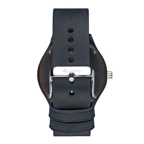 Classic Ebony Theo Monochrome Leather