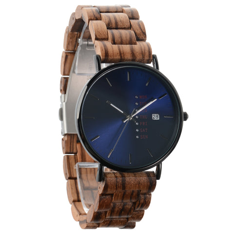 Luxury Men's Wooden Quartz Watch