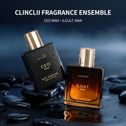 Gentlemen’s Fragrance Set with CEO MAN Perfume & G.O.A.T MAN Aroma