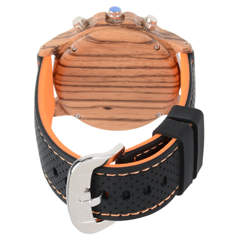 Klassiska herrklockor Pilotfunktion Luminous Quartz Watch Gift Ebony