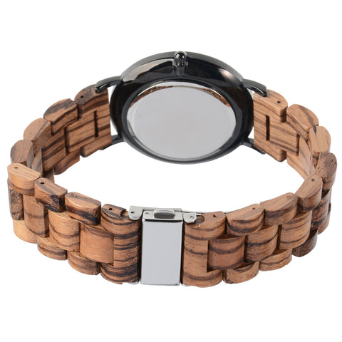 Luxury Men's Wooden Quartz Watch