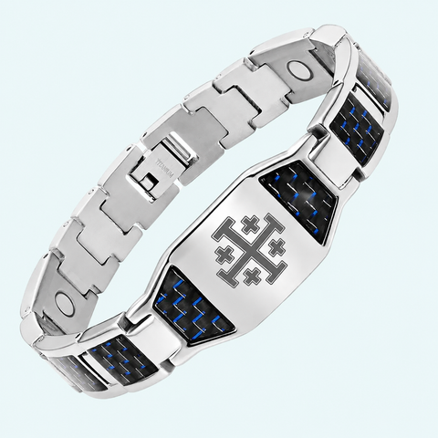 Men’s Jesus Cross Bracelet – Meaningful Faith Gift for Him，Wear Your Faith. Every Day.