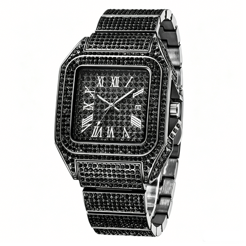 ✨Luxury Square Rhinestone Watch – Elegant Sparkle for Every Occasion✨