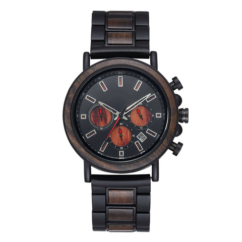 Saint Martin-Red Sandalwood Men Chronograph