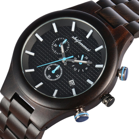 Wooden Watch Fashionable Men's Quartz Watch