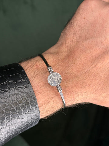 Bracelete São Bento Steel (Ajustável)