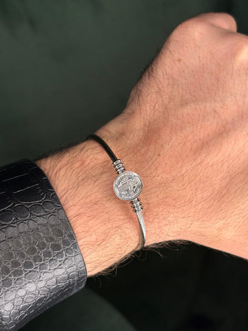 Bracelete São Bento Steel (Ajustável)