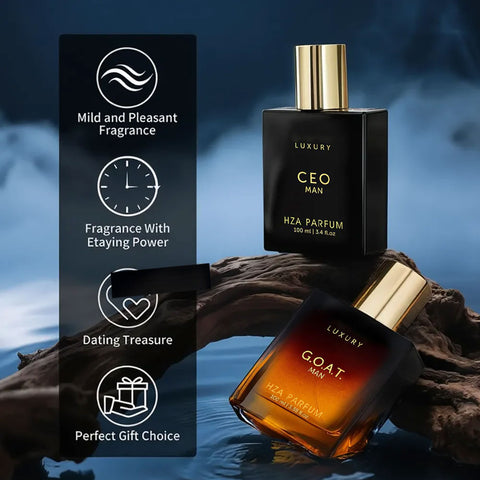 Gentlemen’s Fragrance Set with CEO MAN Perfume & G.O.A.T MAN Aroma