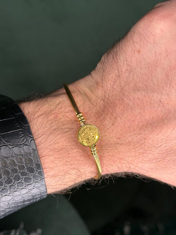 Bracelete São Bento Steel (Ajustável)