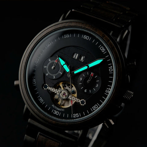 The Aviator Men's Wood Watch