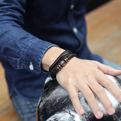 To My Son – ‘Love You Forever’ Personalised Name Bracelet