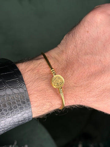 Bracelete São Bento Steel (Ajustável)