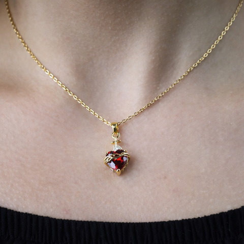 Sacred Heart of Jesus Faith Necklace ⭐