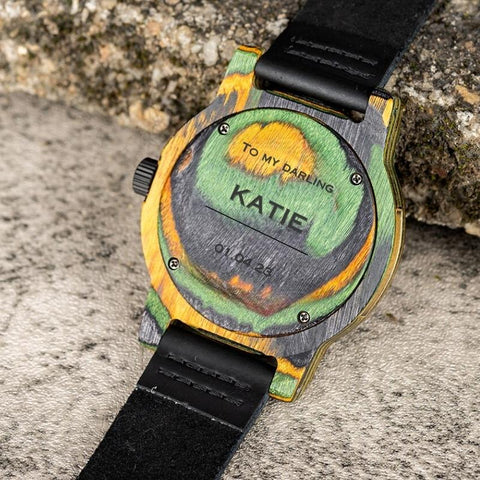 The Daintree Unisex Wood Watch