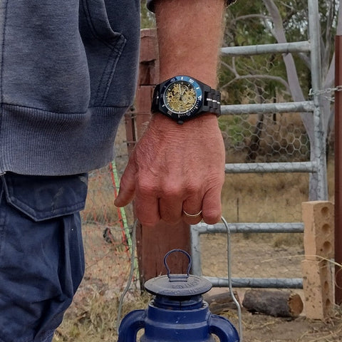The Davidson Men's Wood Watch