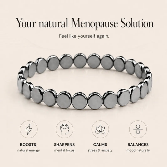 Hematite Bracelet | Your Natural Menopause Solution