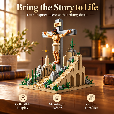 ⏳ 50% OFF – 🌟The Nativity Story Building Block Set