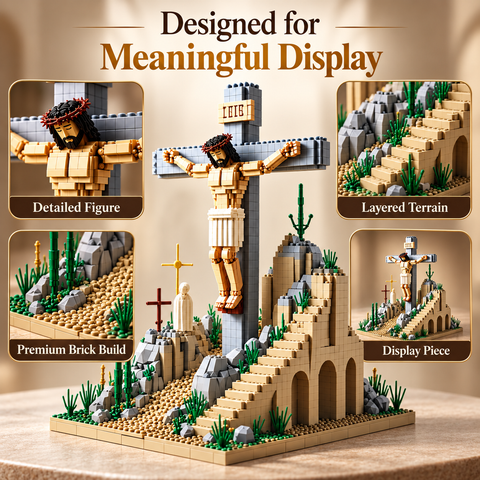 ⏳ 50% OFF – 🌟The Nativity Story Building Block Set
