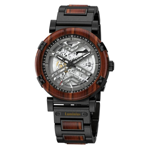 The La Rosa Men's Wood Watch