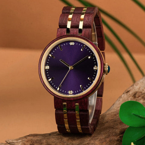 The Lilly Pilly Women's Wood Watch