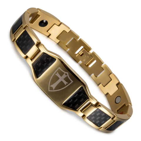 Men's Jesus cross energy bracelet