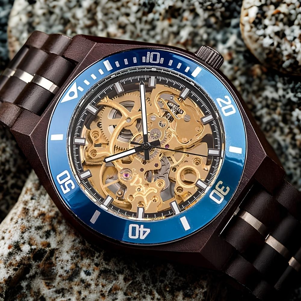 The Davidson Men's Wood Watch