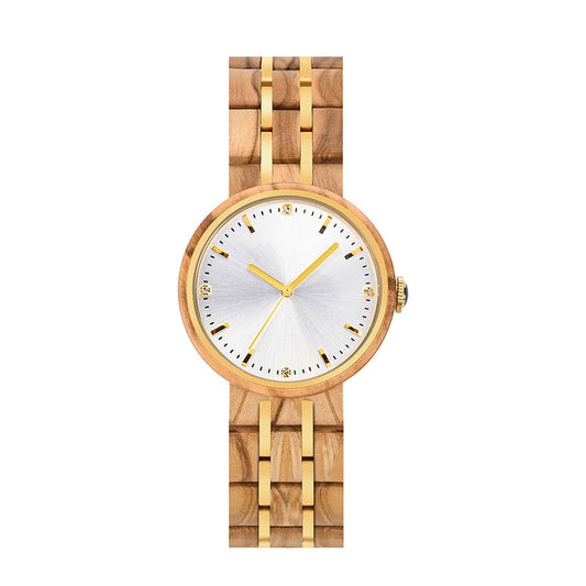 The Daisy Women's Wood Watch