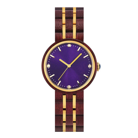 The Daisy Women's Wood Watch