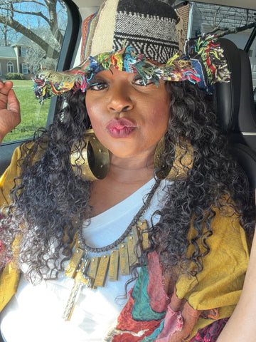 Buy 1 get 1 Free🎩🍄Frayed Patchwork Bucket Hat(✨Shapeable Brim One-of-a-Kind Style)