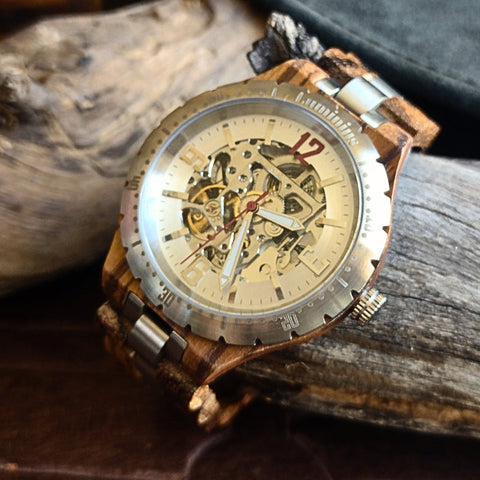 The Rodeo Men's Wooden Watch